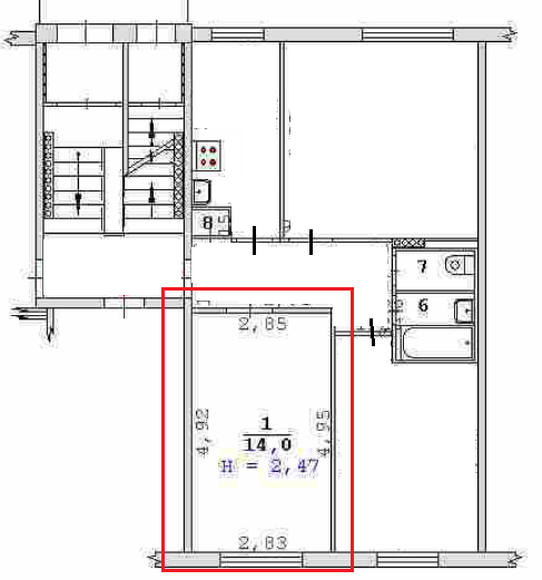 Екатеринбург, ул. Олега Кошевого, 32 (Уктус) - фото комнаты (2)