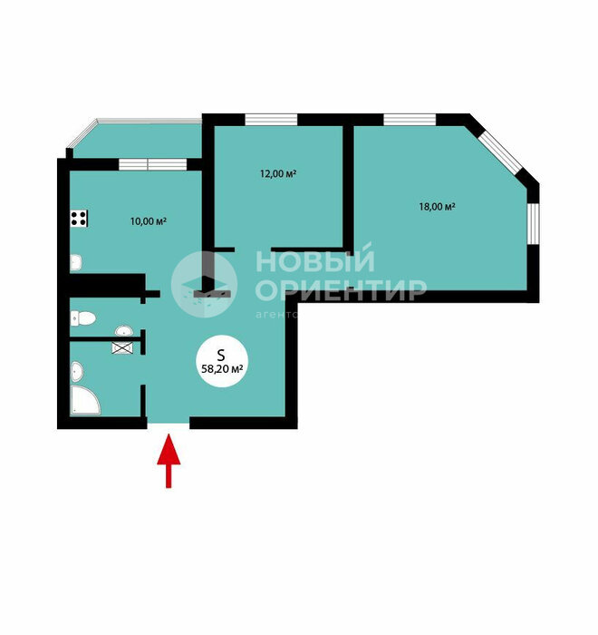 Екатеринбург, ул. Расточная, 31а (Старая Сортировка) - фото квартиры (2)