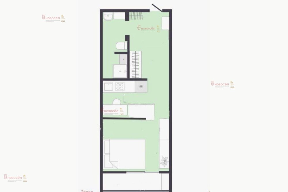 Екатеринбург, ул. Библиотечная, 25 (Втузгородок) - фото квартиры (1)