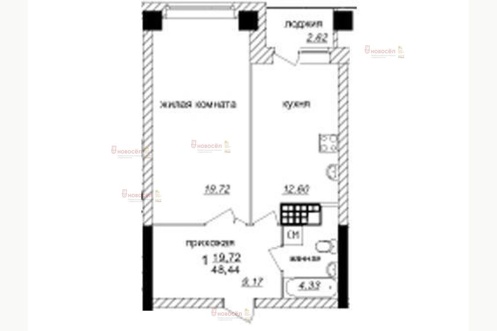 Екатеринбург, ул. Флотская, 41 (Пионерский) - фото квартиры (1)