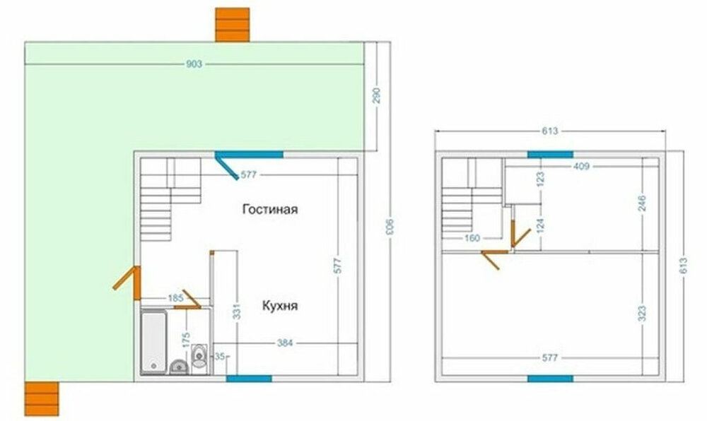 к.п. Александрия, ул. Василевского, 39 (городской округ Белоярский, д. Гусева) - фото коттеджа (2)