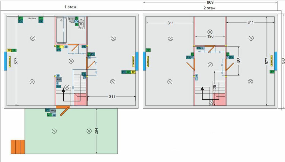 к.п. Александрия, ул. Василевского, 36 (городской округ Белоярский, д. Гусева) - фото коттеджа (2)