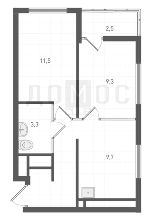 Екатеринбург, ул. Учителей, 33 (Пионерский) - фото квартиры (3)