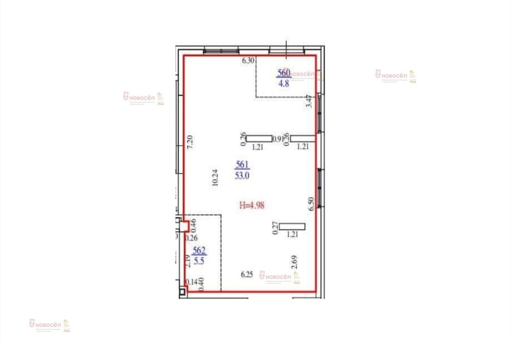 Екатеринбург, ул. Бакинских Комиссаров, 33а (Уралмаш) - фото торговой площади (1)