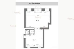 Екатеринбург, ул. Малышева, 73 (Центр) - фото торговой площади