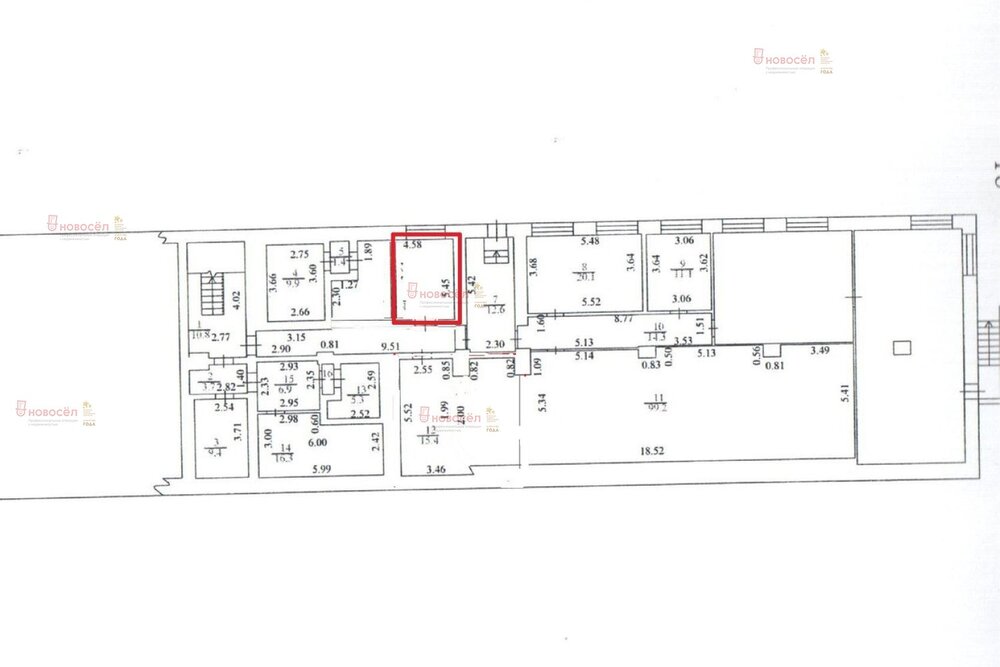 Екатеринбург, ул. Космонавтов, 15 (Завокзальный) - фото офисного помещения (1)