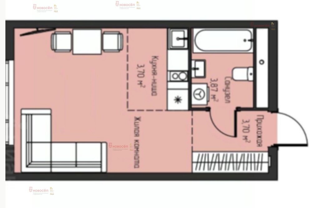 Екатеринбург, ул. Фрунзе, 31 (Автовокзал) - фото квартиры (1)