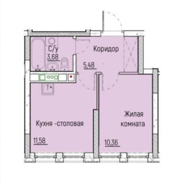 Екатеринбург, ул. Монтерская, 8/2 (Вторчермет) - фото квартиры (8)