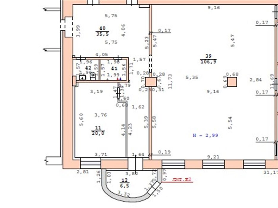 Екатеринбург, ул. Блюхера, 88 (Втузгородок) - фото офисного помещения (5)