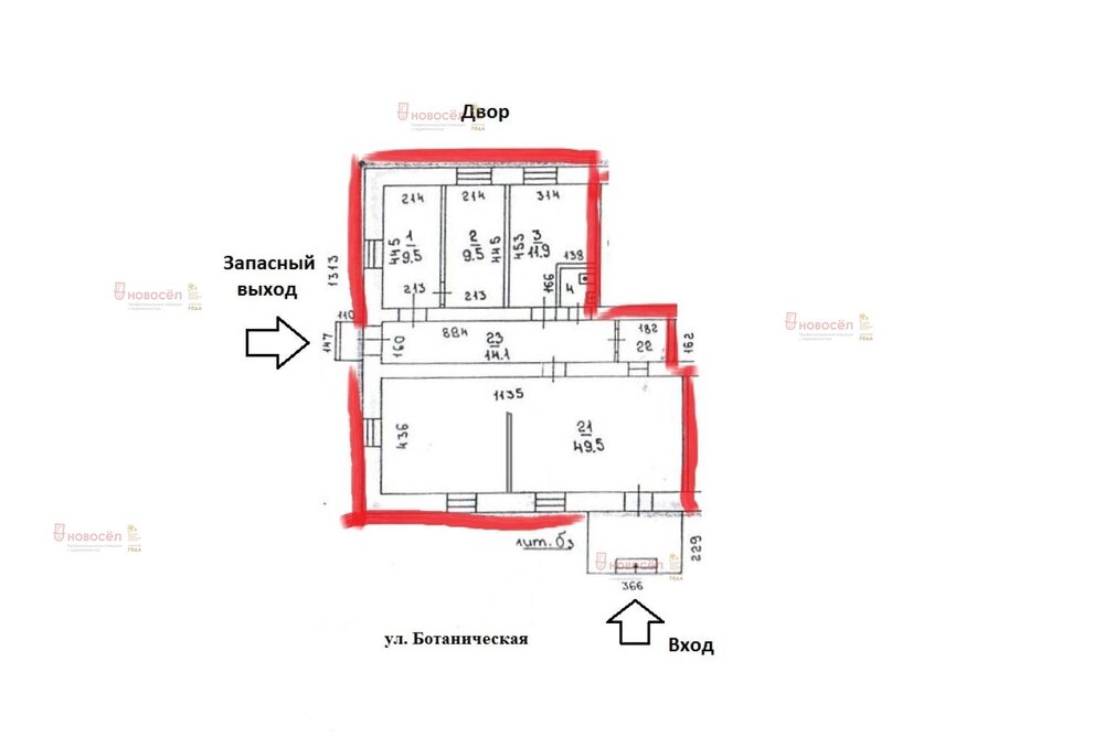 Екатеринбург, ул. Ботаническая, 28 (Втузгородок) - фото офисного помещения (1)
