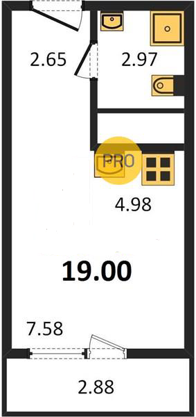 Екатеринбург, ул. Светлый, 12 (Уктус) - фото квартиры (2)