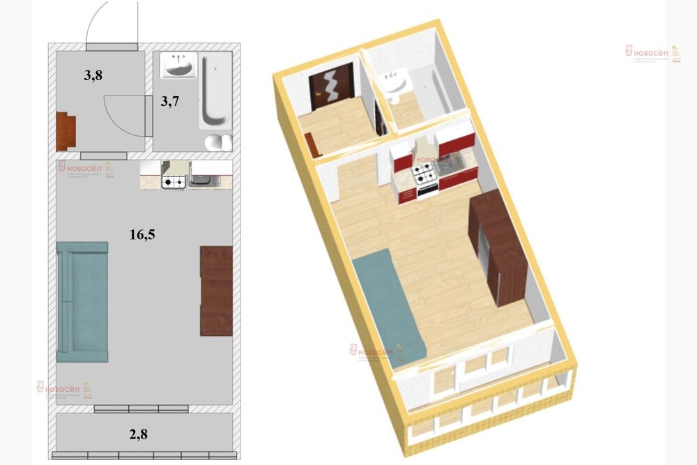 Екатеринбург, ул. Широкореченская, 49 (Широкая речка) - фото квартиры (1)