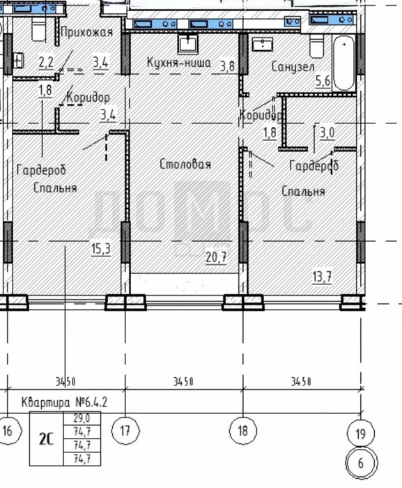 Екатеринбург, ул. Пехотинцев, 2г (Старая Сортировка) - фото квартиры (2)