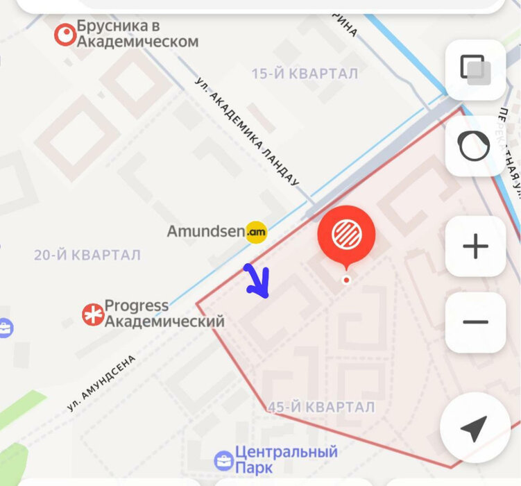 Екатеринбург, ул. Амундсена, 165 (Академический) - фото торговой площади (2)