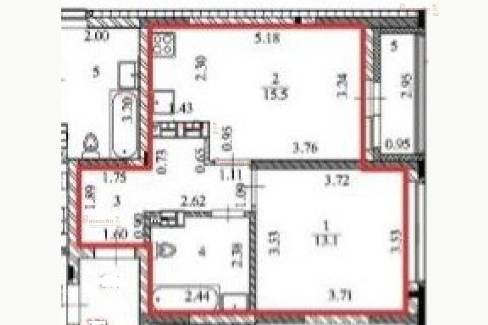 Екатеринбург, ул. Академика Парина, 31 (Академический) - фото квартиры (1)