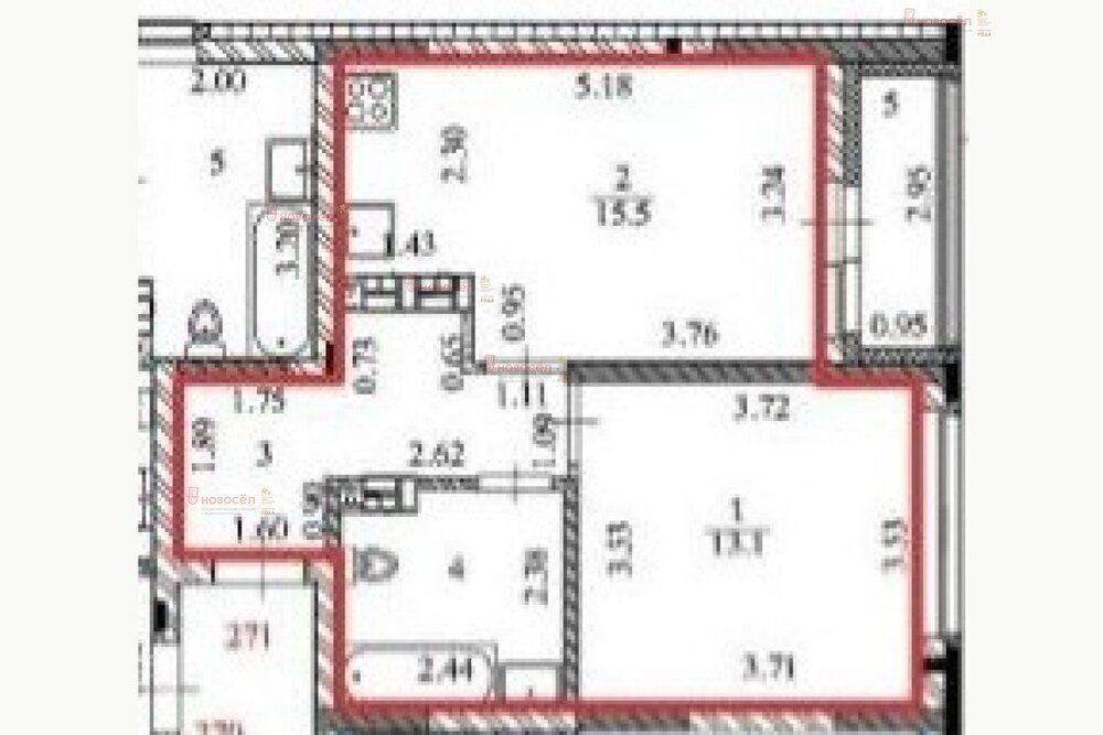 Екатеринбург, ул. Академика Парина, 31 (Академический) - фото квартиры (3)