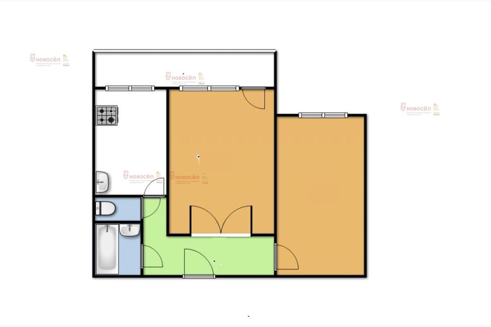Екатеринбург, ул. Билимбаевская, 34/4 (Старая Сортировка) - фото квартиры (1)