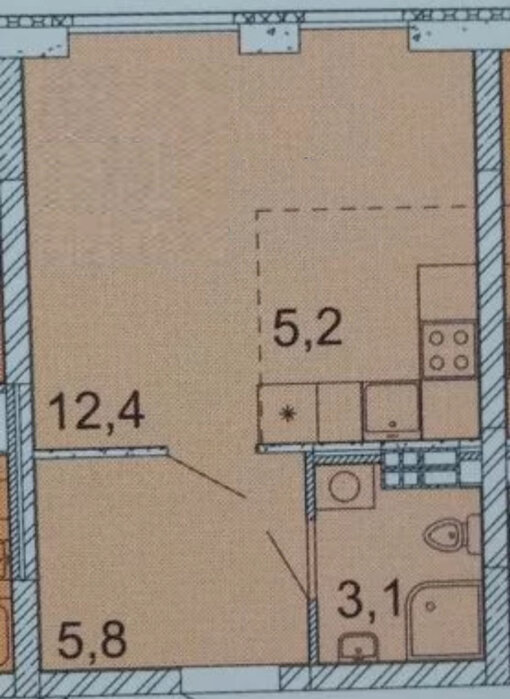 Екатеринбург, ул. Академика Парина, 45 (Академический) - фото квартиры (6)