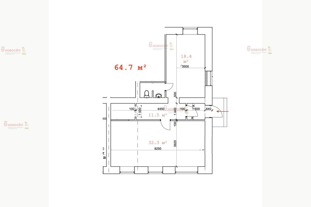 Екатеринбург, ул. Победы, 2 (Уралмаш) - фото офисного помещения (1)