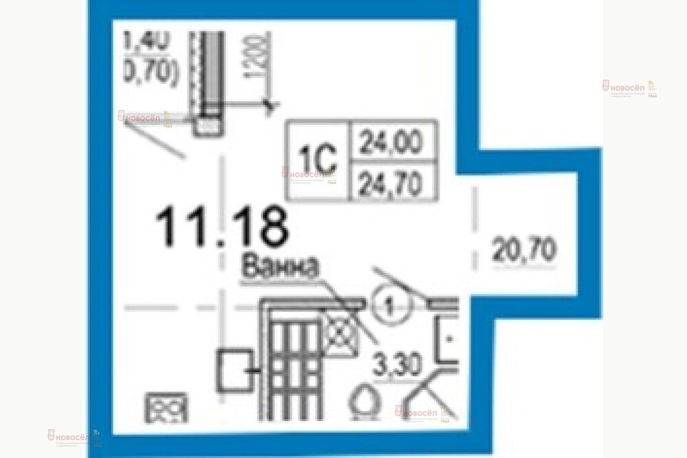 Екатеринбург, ул. Новостроя, 5 (Елизавет) - фото квартиры (1)