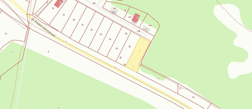 Екатеринбург, ул. Кордон Шиловский - фото земельного участка (6)