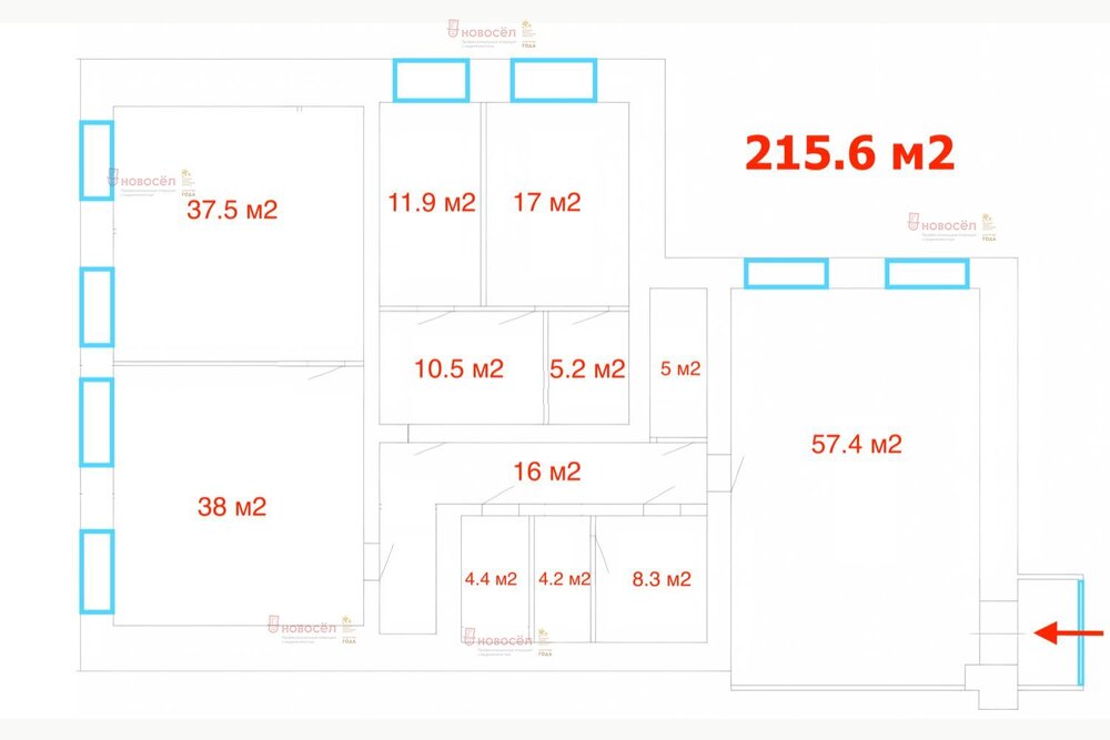 Екатеринбург, ул. Уральская, 2 (Пионерский) - фото офисного помещения (1)