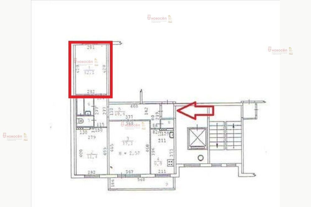 Екатеринбург, ул. Расточная, 13 (Старая Сортировка) - фото комнаты (1)