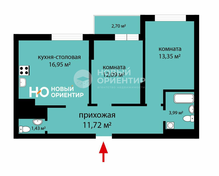 Екатеринбург, ул. Очеретина, 16 (Академический) - фото квартиры (2)