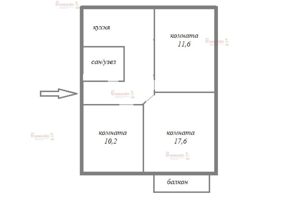 Екатеринбург, ул. 40-летия Октября, 11 (Уралмаш) - фото квартиры (1)