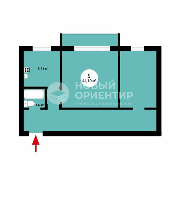 Екатеринбург, ул. Черняховского, 52а (Химмаш) - фото квартиры (7)