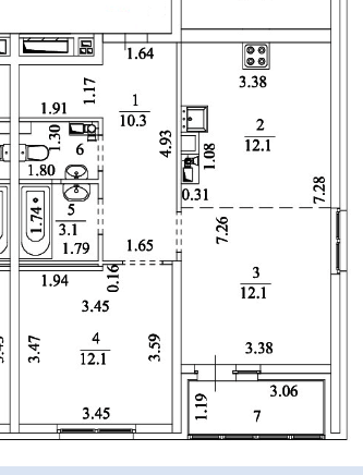 Екатеринбург, ул. Отрадная, 1 (ВИЗ) - фото квартиры (1)