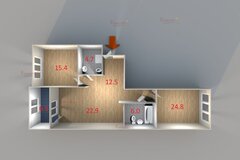 Екатеринбург, ул. Нагорная, 16 (ВИЗ) - фото квартиры