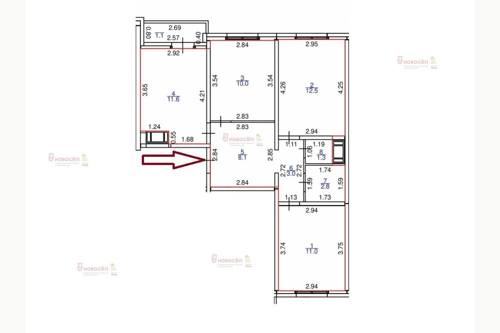Екатеринбург, ул. Латвийская, 56 (Компрессорный) - фото квартиры (1)