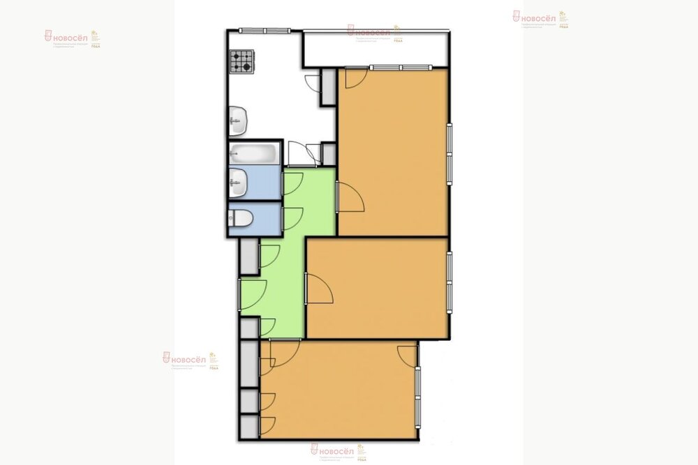 Екатеринбург, ул. Агрономическая, 10 (Вторчермет) - фото квартиры (1)