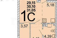 Екатеринбург, ул. Академика Парина, 37А (Академический) - фото квартиры