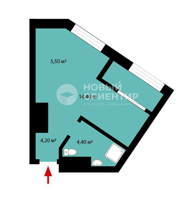 Екатеринбург, ул. Ляпустина, 5 (Вторчермет) - фото квартиры (2)