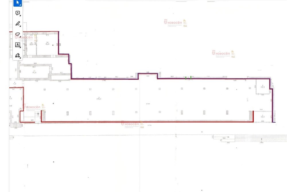 г. Полевской, ул. Вершинина, 35 (городской округ Полевской) - фото торговой площади (1)