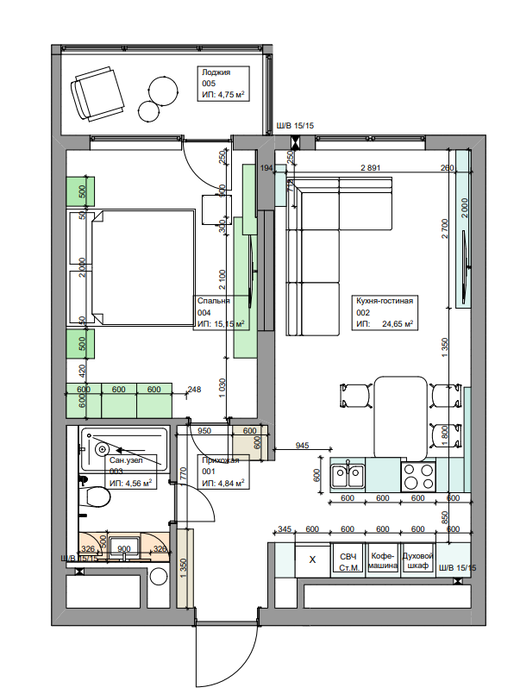 Екатеринбург, ул. Татищева, 18 (ВИЗ) - фото квартиры (8)
