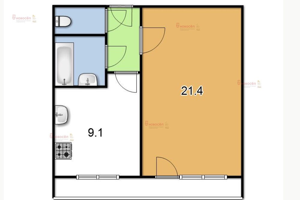 г. Березовский, ул. Шиловская, 16 (городской округ Березовский) - фото квартиры (1)