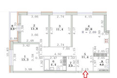 Екатеринбург, ул. Разливная, 50/3 (УНЦ) - фото квартиры