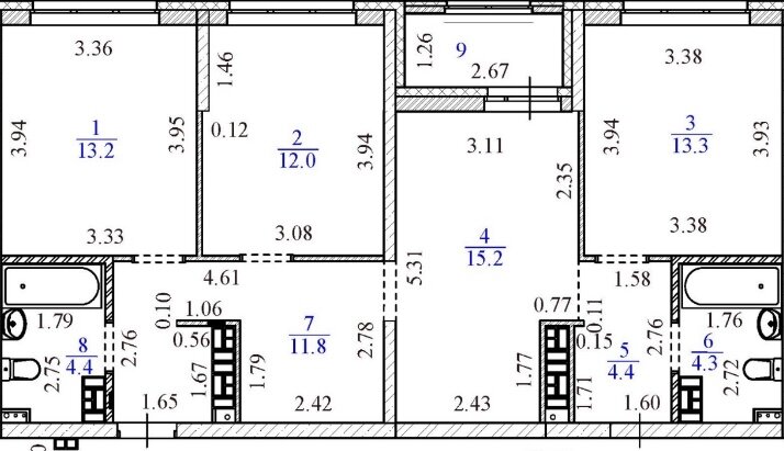Екатеринбург, ул. Краснолесья , 10/3 (Академический) - фото квартиры (5)