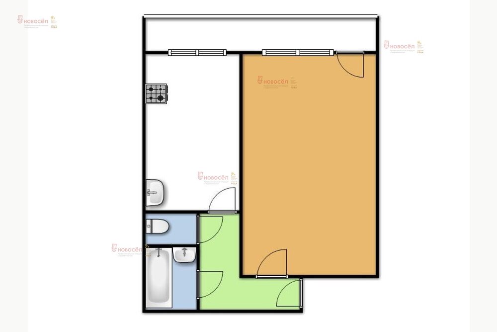 Екатеринбург, ул. Пехотинцев, 17 (Новая Сортировка) - фото квартиры (1)