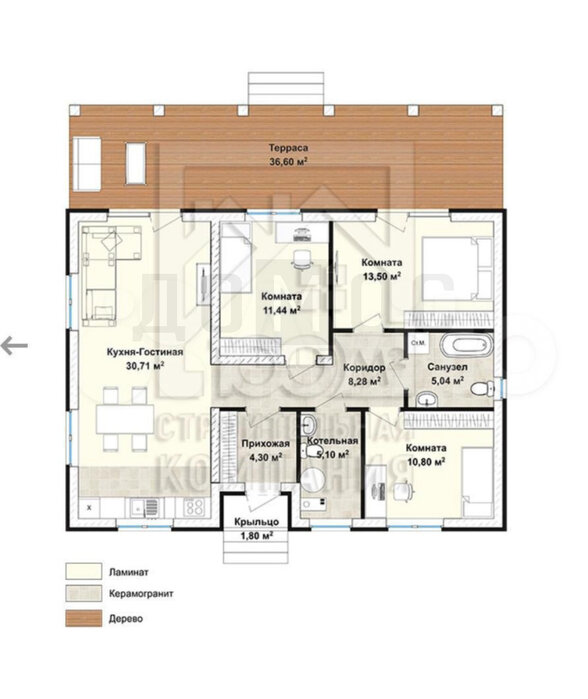 п. Бобровский, ул. Дачная, 4 (городской округ Сысертский) - фото коттеджа (8)