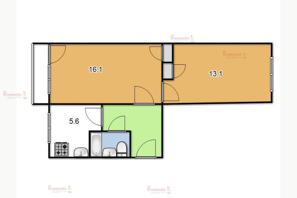 Екатеринбург, ул. Агрономическая, 20 (Вторчермет) - фото квартиры (2)
