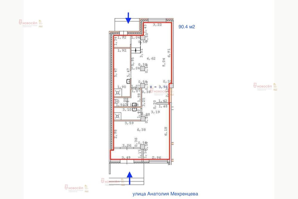 Екатеринбург, ул. Мехренцева, 1 (УНЦ) - фото офисного помещения (1)