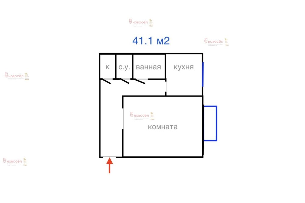 Екатеринбург, ул. Ленина, 70 (Втузгородок) - фото квартиры (1)