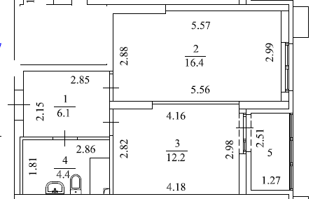 Екатеринбург, ул. Викулова, 24 (ВИЗ) - фото квартиры (2)