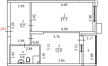 Екатеринбург, ул. Викулова, 24 (ВИЗ) - фото квартиры (2)