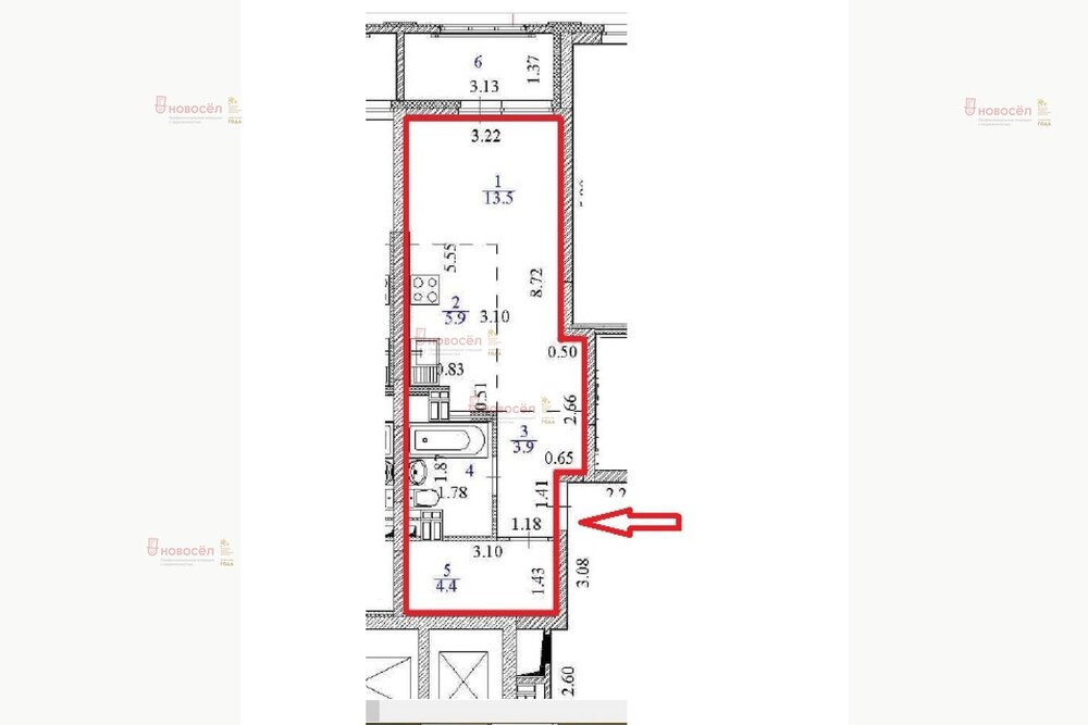 Екатеринбург, ул. Академика Сахарова, 73 (Академический) - фото квартиры (2)