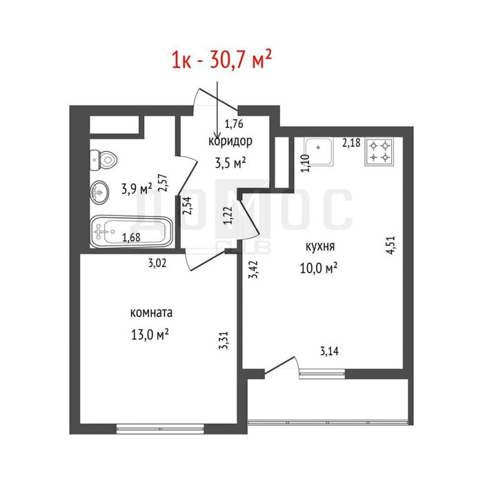 Екатеринбург, ул. Крауля, 107 (ВИЗ) - фото квартиры (1)